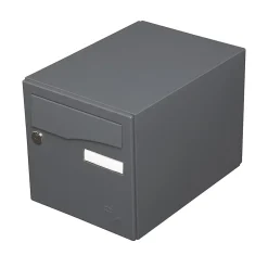 Boite aux lettres Préface 1 porte Gris anthracite mat RAL 7016 M-Renz