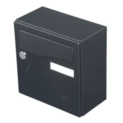 Boite aux lettres Préface compact Noir Sablé RAL 2100 MS^Renz Online