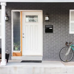 Boite aux lettres Préface compact Noir mat RAL 9005M-Renz New