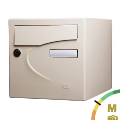 Boite aux lettres Préférence 2 portes ivoire brillant 1015B^Renz