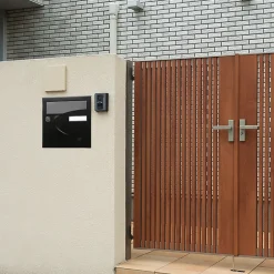 Boite aux lettres Préférence 1 porte noir mat 9005M^Renz