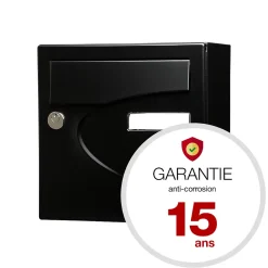 Boite aux lettres Préférence Compact noir mat 9005M^Renz Online