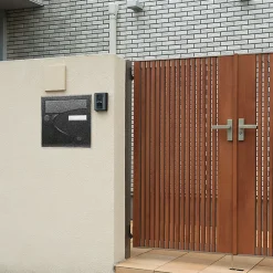 Boite aux lettres Préférence 1 porte noir décor RAL 9005 D-Renz Discount