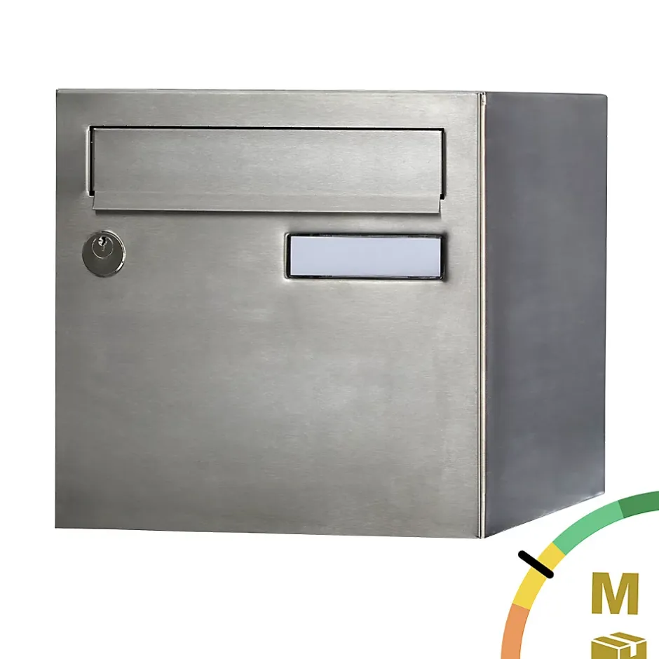 Boite aux lettres Rivage 1 porte inox brossé^Renz Online