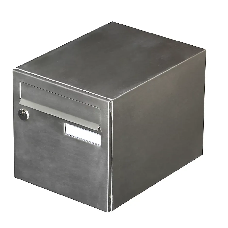 Boite aux lettres Rivage 1 porte inox brossé^Renz Online