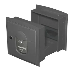 Boite aux lettres Soléa à encastrer 2 portes Gris anthracite REN 0206 MS^Renz Best