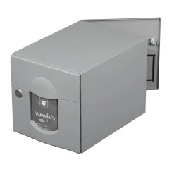 Boite aux lettres Soléa 2 portes Gris RAL 7037 mat-Renz