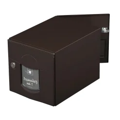 Boite aux lettres Soléa 2 portes brun 8019 B-Renz Discount