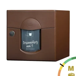 Boite aux lettres Soléa 1 porte Rouille mat sablé RAL 0210 MS-Renz Best