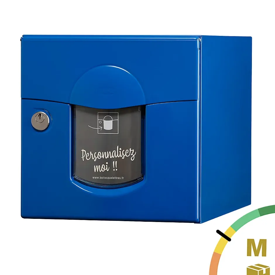 Boite aux lettres Soléa 2 portes bleu 5010 B^Renz New