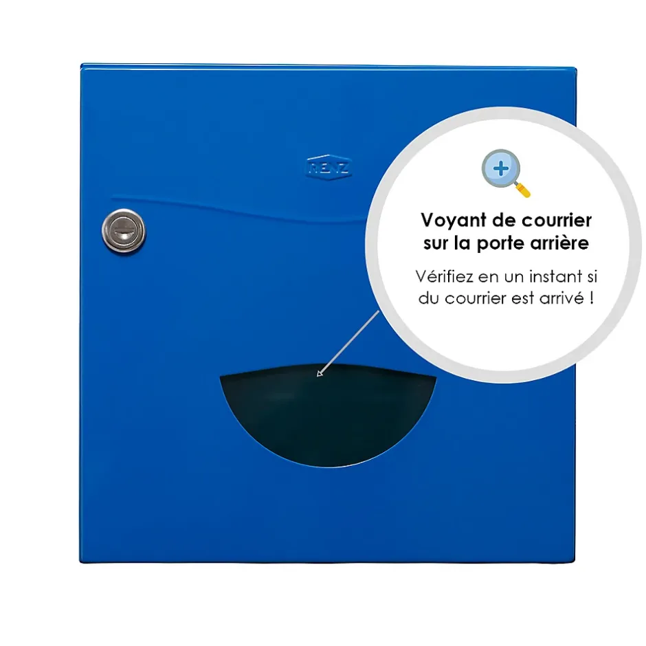 Boite aux lettres Soléa 2 portes bleu 5010 B^Renz New