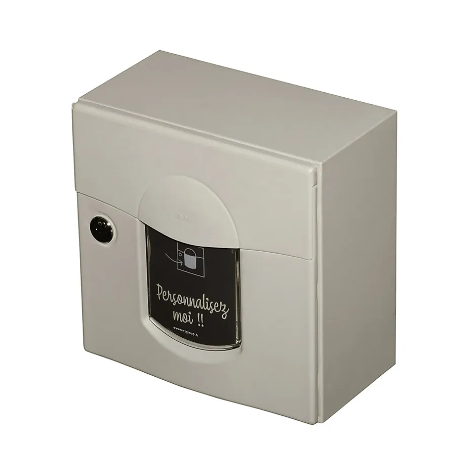 Boite aux lettres Soléa compact Ton pierre aspect sablé RAL 1013MS-Renz Outlet