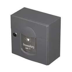 Boite aux lettres Soléa compact Gris anthracite aspect sablé REN 0206MS-Renz Discount