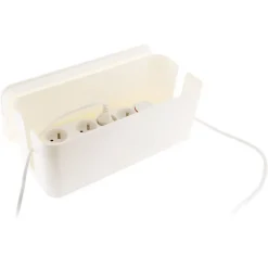 Boite cache multiprise Blanche --Zenitech Clearance