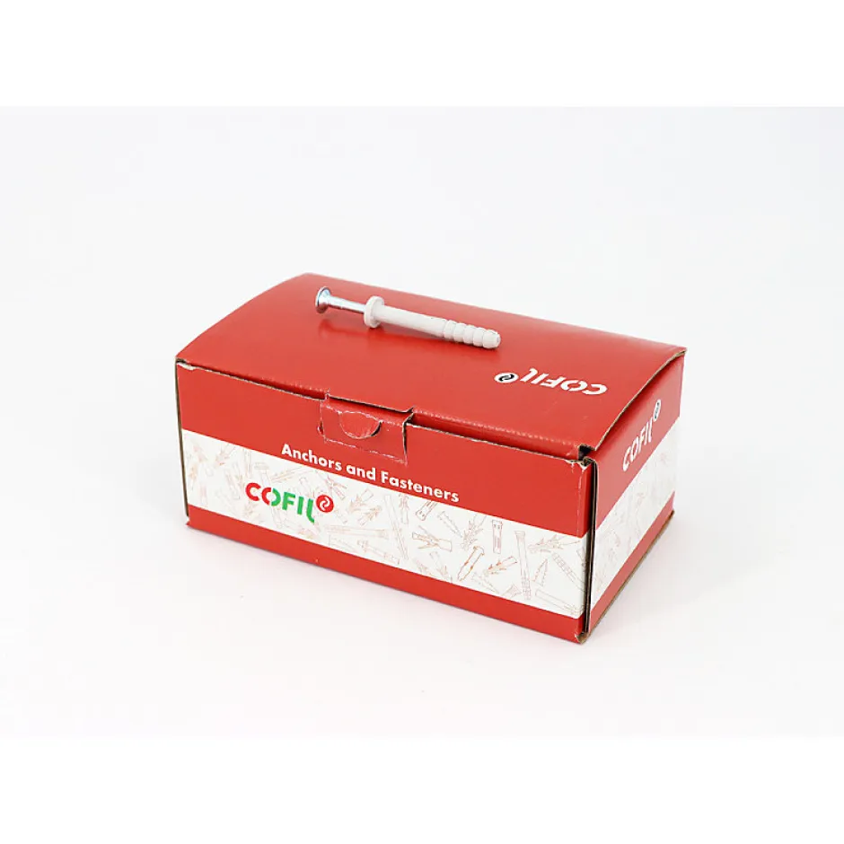 Boite de 100 chevilles à frapper polyamide 6X45mm^Lem Select Online