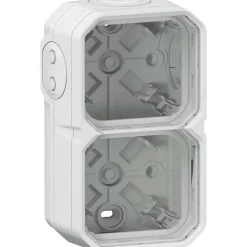 Boitier étanche saillie - Plexo - - 2 postes - 4 embouts-Legrand Online