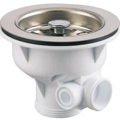 Bonde à panier pour évier - - Inox - Diamètre90 mm^Valentin Sale