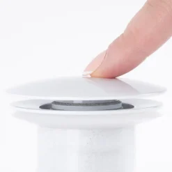 Bonde clic-clac lavabo sans trop plein, blanc^Wanda Collection Clearance