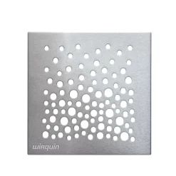 Bonde de douche à maçonner extraplate EXPRESS'EAU MINI 115 x 115 mm-Wirquin Clearance