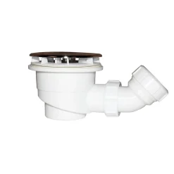 Bonde de douche extra plate avec diamètre 90 mm - installation facile, évacuation rapide-AICA Sanitaire Discount