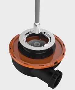 Bonde de douche extra plate Flush Ø90mm^Valentin Sale