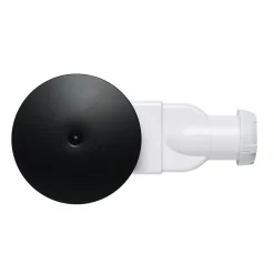 Bonde de douche extra-plate Dôme noir^Wirquin Online