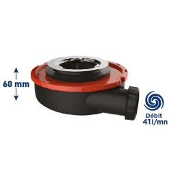 Bonde de douche pour revceveur ø 90 mm^Valentin Outlet