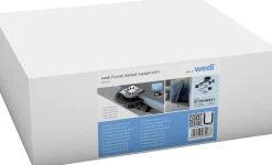 Bonde de douche sortie horizontale extra-plat Fundo Mini Max grille carrée^Wedi