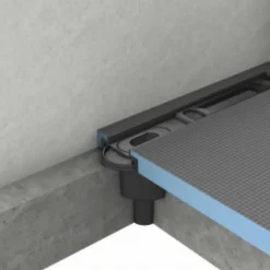 Bonde de douche sortie verticale pour écoulement linéaire-Wedi Discount