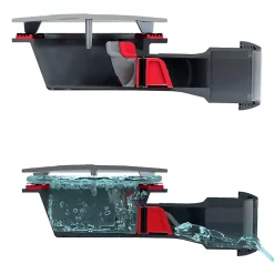 Bonde de douche SLIM + ø40 mm sans grille pour plateau^Wirquin Hot