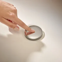 Bonde de lavabo chromée push-open^Hansgrohe New