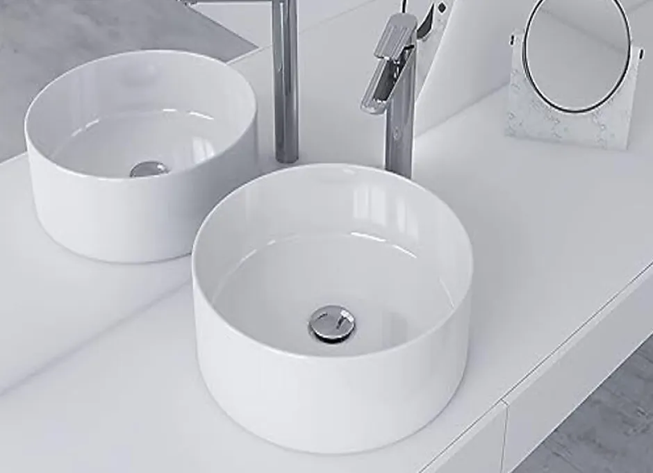 Bonde de Lavabo, vasque, evier universelle chromée sans trop plein, Bonde Pop Up (push-up) Automatique LuxuryBain^Luxury Bain Outlet