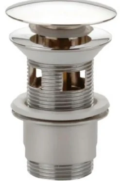 Bonde laiton design clic clac - Chromé brillant^Nicoll Online