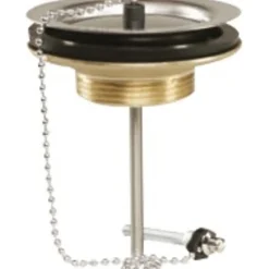 Bonde laiton pour évier grès, diamètre 60 mm -^Valentin Online