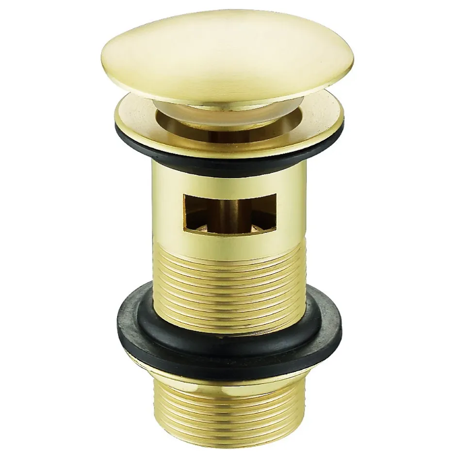 Bonde lavabo or brosse pour vasques avec trop-plein^Stano Clearance