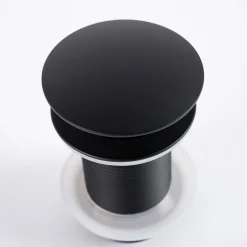 Bonde lavabo sans trop plein, clic-clac, noir^Wanda Collection Clearance