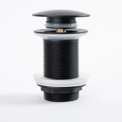 Bonde lavabo sans trop plein, clic-clac, noir^Wanda Collection Clearance