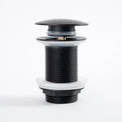 Bonde lavabo sans trop plein, clic-clac, noir^Wanda Collection Clearance