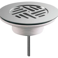 Bonde plastique à grille plate pour évier grès --Valentin Best