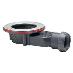 Bonde siphon diam. 90 mm extraplate Slim+ à évacuation horizontale pour receveur de douche sortie en 40 mm^Wirquin Online