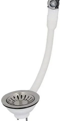 Bonde évier - Avec trop plein - Commande automatique rotative^Nicoll Sale