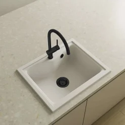 Bonde évier 1 cuve avec vidage manuel diamètre 90 mm couleur noir^Poalgi Clearance