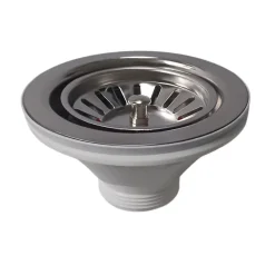 Bonde évier chromée pour évier sans trop plein-Vitra Clearance