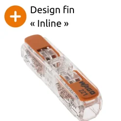 Borne à leviers S221 In Line 4mm² (à l'unité)^Wago New