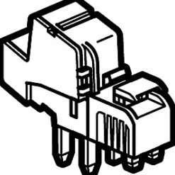 Borne d'alimentation P+N L. 110 mm^Legrand Discount