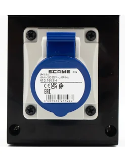 Borne De Recharge Avec Prise Europe 16a Complète Avec Protections Et Compteur-Carré Rouge Best