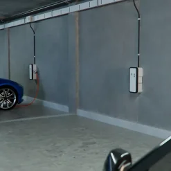 Borne de recharge pour voiture électrique Witty Share 22 kW avec prises T2S. RFID et OCPP - - XEV1R22T2-Hager Hot