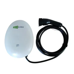Borne de recharge véhicule électrique 7kW intelligente, compacte et sécurisée, fixation murale ou sur un poteau livré en option-Galix Sale