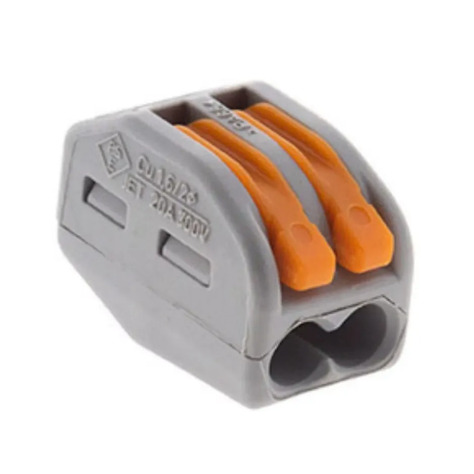 Borne rapide automatique à cliquet S222 - 2 entrées -^Wago Sale