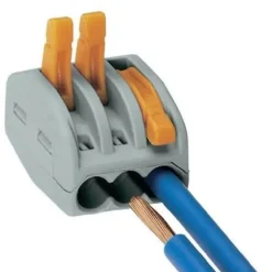 Borne rapide automatique à cliquet S222 - 3 entrées -^Wago Clearance